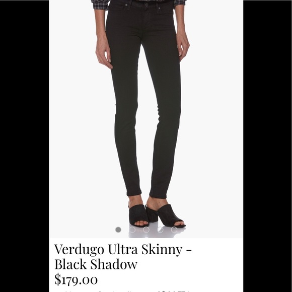 PAIGE Denim - Paige Verdugo Ultra Skinny Straight Leg Jeans